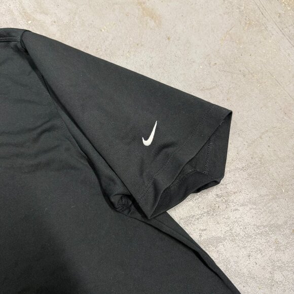 Nike Golf MLB Polo Shirt Short Sleeve Black Medium - Picture 3 of 6